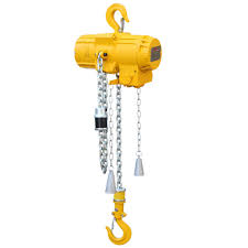 Electric chain hoist with B2 Sensor attached
